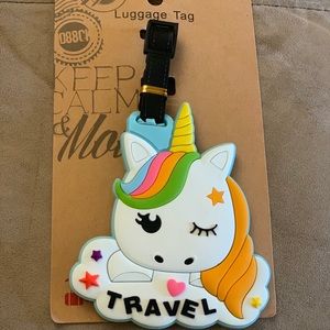 New Unicorn luggage name tag